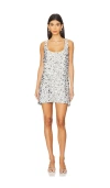 Show Me Your Mumu After Hours Mini Dress In Silver In 실버