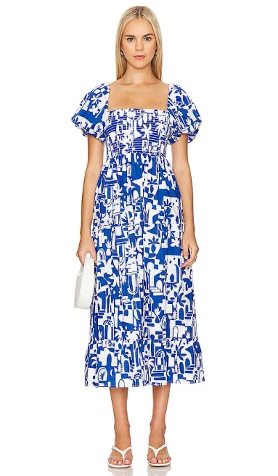 Show Me Your Mumu Afternoon Tea Dress In Blue