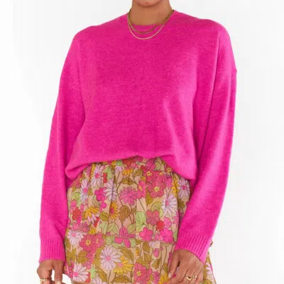 Show Me Your Mumu Aiden Mini Skirt In Carnaby Floral In Pink