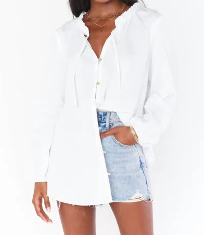 Show Me Your Mumu Alicia Tunic In White