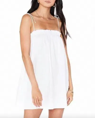Show Me Your Mumu Angel Mini Dress In White