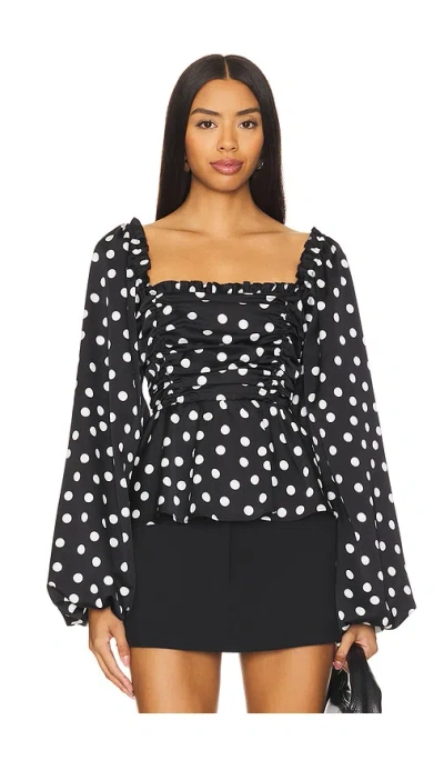 Show Me Your Mumu Oberteil Atiana In Black