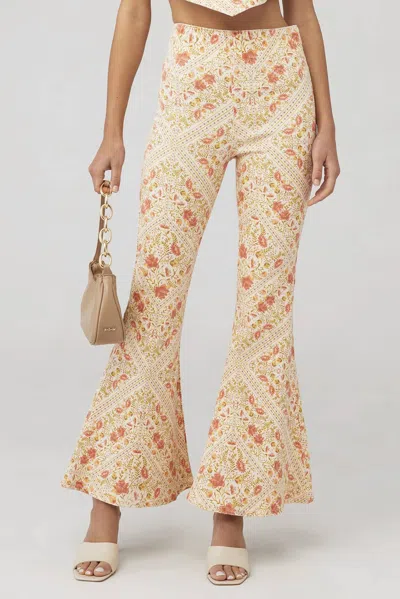 SHOW ME YOUR MUMU BELMONT PULL ON TROUSER IN PATCHWORK PAISLEY