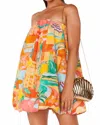 Show Me Your Mumu Beverly Bubble Dress In Postcards From Italia In Multi