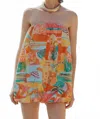 Show Me Your Mumu Beverly Bubble Dress In Postcards From Italia In Multi