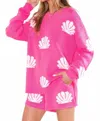 Show Me Your Mumu Boardwalk Shorts In Hot Pink Shell In Multi