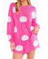 Show Me Your Mumu Go To Sweater Shell Knit In Hot Pink In Pink