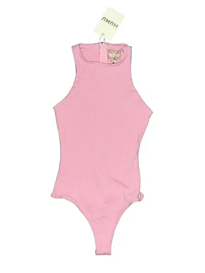 Show Me Your Mumu Bodysuit In Pink