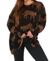 Show Me Your Mumu Bonfire Sweater In Catwalk Knit In Multi