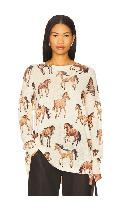 Show Me Your Mumu Bonfire Sweater In Multi