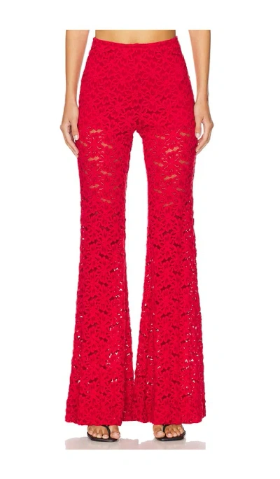 Show Me Your Mumu Bowie Bells In Radiant Red