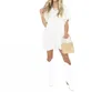 Show Me Your Mumu Brooks Baby Doll Mini Dress In Cream In White
