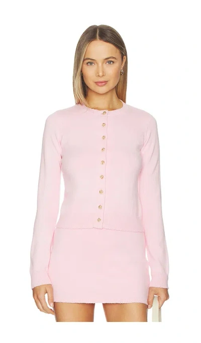 Show Me Your Mumu Cafe Cardigan In Pink