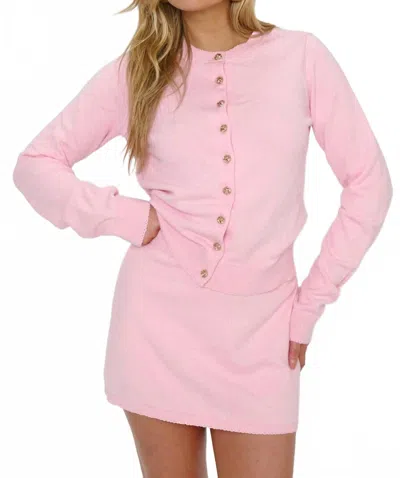 Show Me Your Mumu Cafe Cardigan In Pink