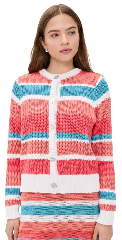 Show Me Your Mumu Camden Cardigan Cabana Stripe Knit In Multi