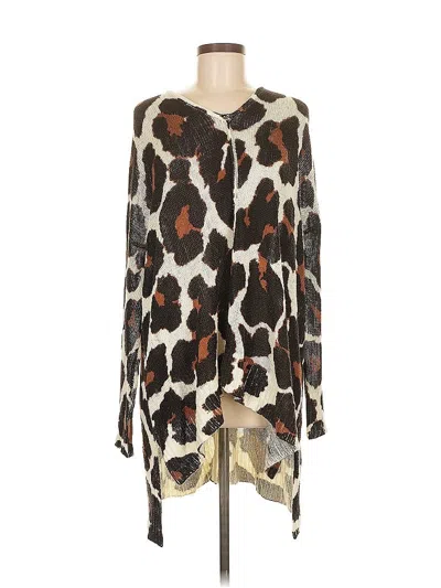 Pre-owned Show Me Your Mumu Cardigan Sweater In Brown