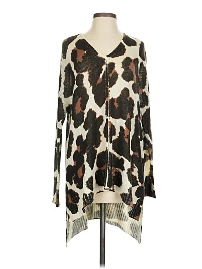 Pre-owned Show Me Your Mumu Cardigan Sweater In Brown