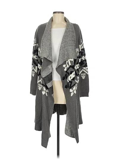 Pre-owned Show Me Your Mumu Cardigan Sweater In Gray