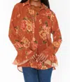 Show Me Your Mumu Carmela Top In Garden Harvest In Multi