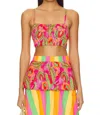 Show Me Your Mumu Cartagena Top In Multi