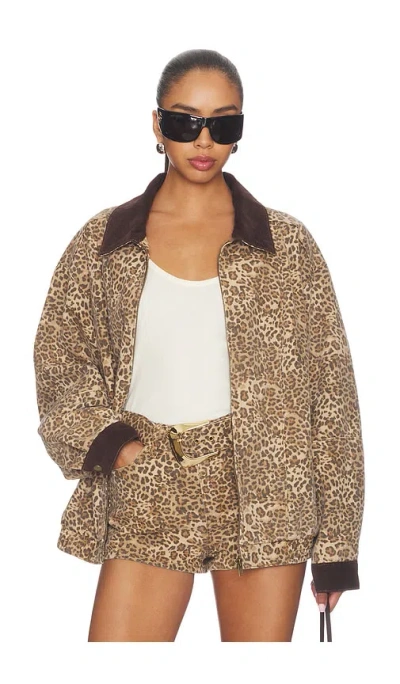 Show Me Your Mumu Carter Bomber Jacket In Multi