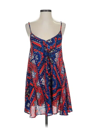 Pre-owned Show Me Your Mumu Casual Dress In Blue