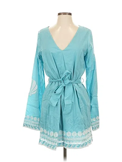 Pre-owned Show Me Your Mumu Casual Dress In Blue