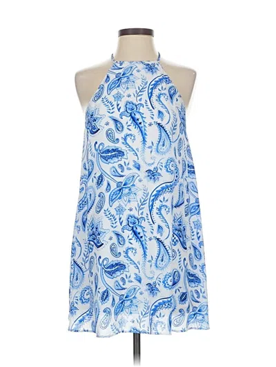 Pre-owned Show Me Your Mumu Casual Dress In Blue