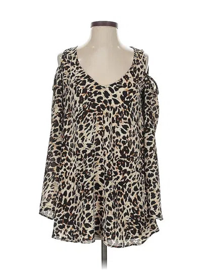 Pre-owned Show Me Your Mumu Casual Dress In Brown