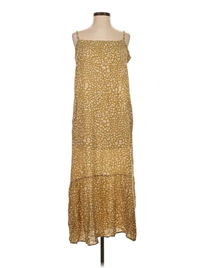 Pre-owned Show Me Your Mumu Casual Dress In Gold