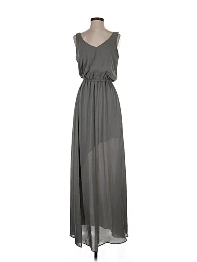Pre-owned Show Me Your Mumu Casual Dress In Gray