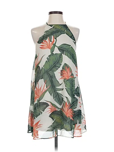 Pre-owned Show Me Your Mumu Casual Dress In Green