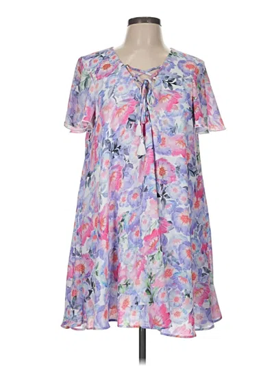 Pre-owned Show Me Your Mumu Casual Dress In Purple