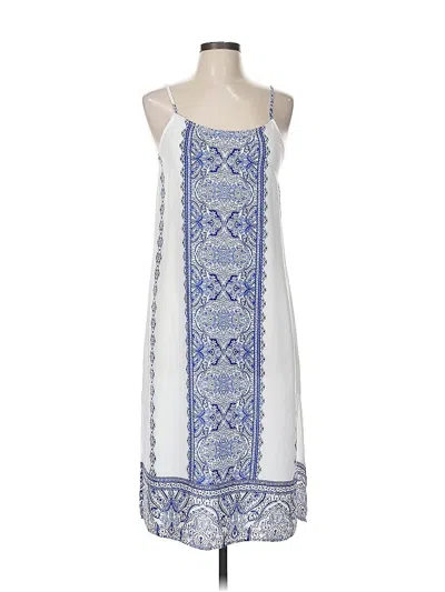 Pre-owned Show Me Your Mumu Casual Dress In White