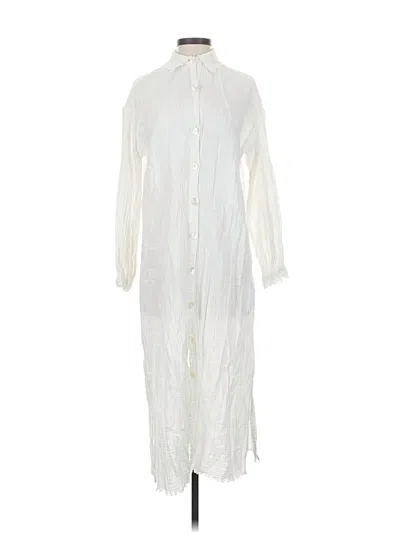 Pre-owned Show Me Your Mumu Casual Dress In White