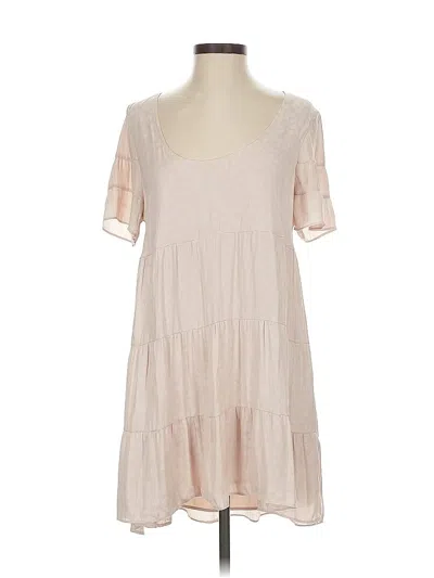 Pre-owned Show Me Your Mumu Casual Dress In White