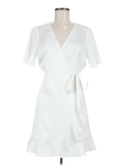 Pre-owned Show Me Your Mumu Casual Dress In White