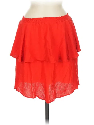 Pre-owned Show Me Your Mumu Casual Skirt In Red