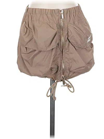 Pre-owned Show Me Your Mumu Casual Skirt In Tan