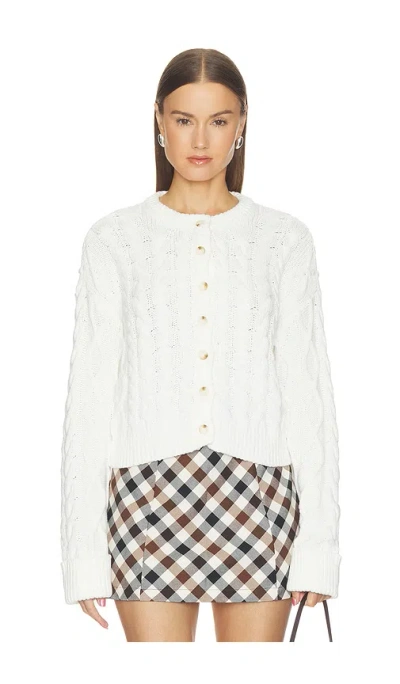 Show Me Your Mumu Chimney  가디건 In White