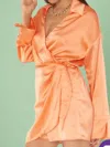 Show Me Your Mumu Clara Collared Mini Dress In Orange In Orange