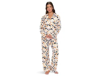 Show Me Your Mumu Classic Pajama Set In Neutral