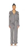 Show Me Your Mumu Classic Pj Set In Blue