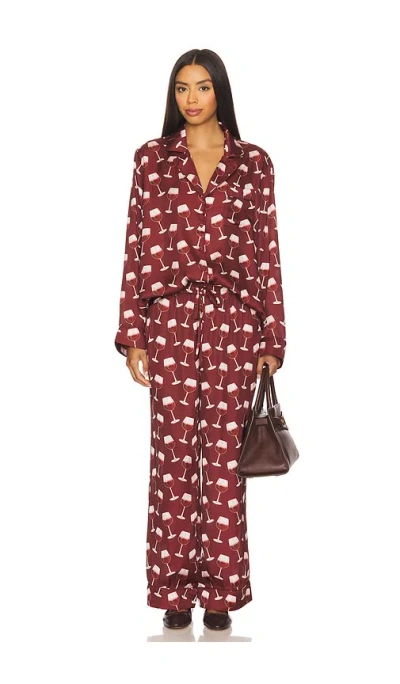Show Me Your Mumu Classic Pj Set In Multi