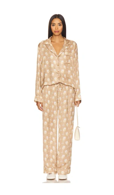 Show Me Your Mumu Classic Pj Set In Multi