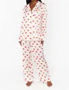 Show Me Your Mumu Classic Pj Set In Queen Of Hearts