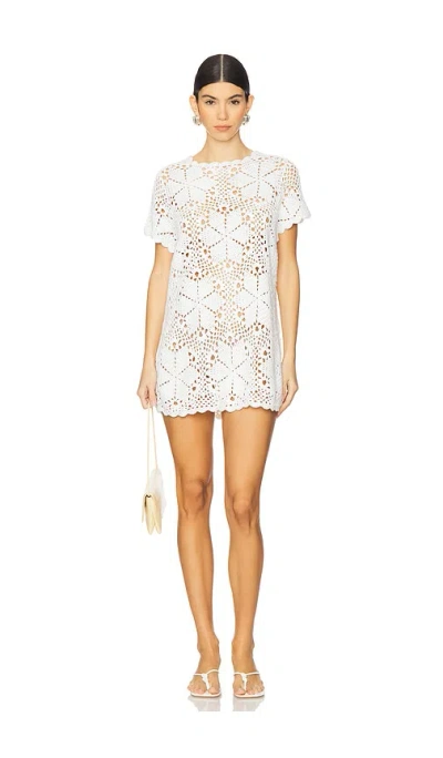 Show Me Your Mumu Cleo Coverup Salty Floral Crochet