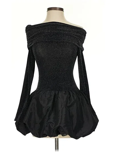 Pre-owned Show Me Your Mumu Cocktail Dress In Black