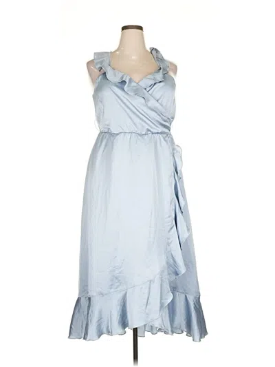 Pre-owned Show Me Your Mumu Cocktail Dress In Blue