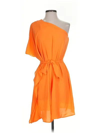 Pre-owned Show Me Your Mumu Cocktail Dress In Orange